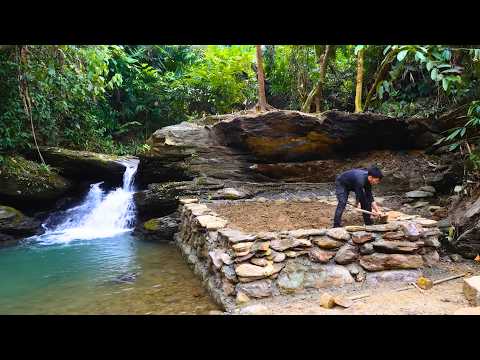 Man Spends 210 Days Building DREAM VILLA By River Start To