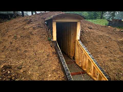 Family Builds Amazing STORM SHELTER Underground by