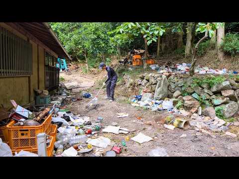 Young Man Transforms Abandoned House Into Dream Workshop