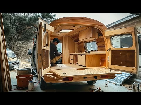 Retired Couple Turns Pickup Truck into Amazing CAMPER DIY