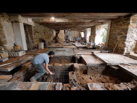 Man Renovates OLD FARMHOUSE in 3 years and Gives it a New