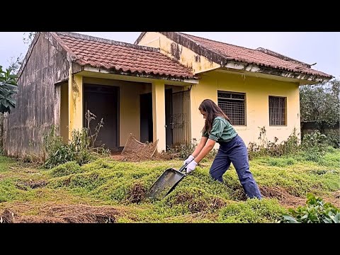 Young Woman Finds Her CHILDHOOD HOME Abandoned Team Cleans