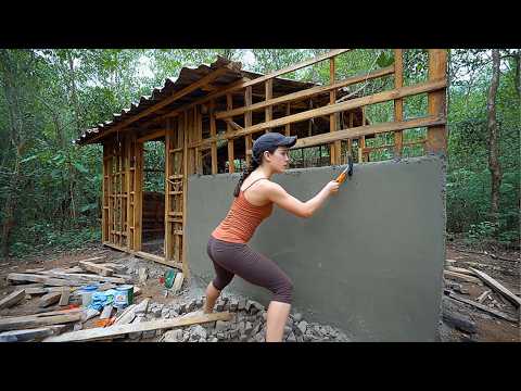Woman Builds Dream Home in the Jungle in 90 Days Start to