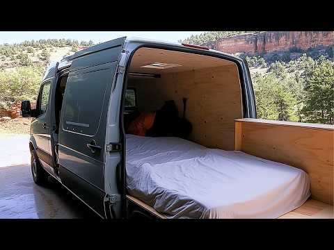 Man Builds Amazing DIY CAMPERVAN Start to Finish Conversion