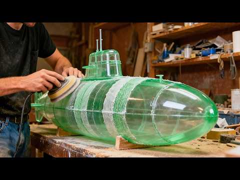 Man Builds RC SUBMARINE From Scratch With FIBERGLASS Start