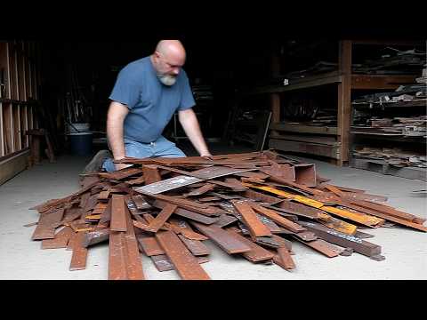 Man Builds POWERFUL 20 Ton DIY Hydraulic Press from Scrap