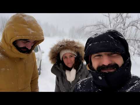 KAR KAMPI PART 2 MAHSUR KALDIK AMA KEYFİMİZ YERİNDE