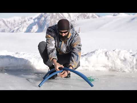 Amazing Fishing on the Frozen Lake Big Fish