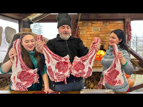Too Juicy Too Delicious Beef Steaks with Baked Bone Marrow