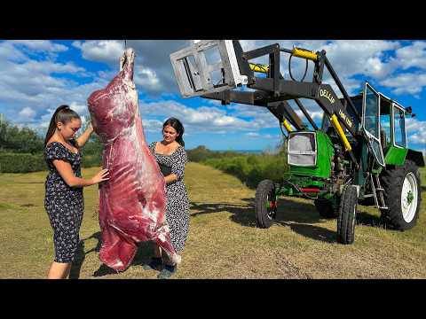 The Secret to Cooking a Perfect Whole Bull Roast in Days