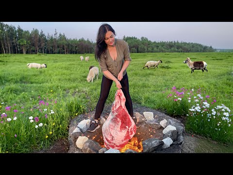 A Leg Of Pork Baked In The Ground All Day The Perfect Meat