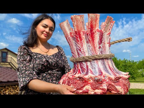 Beef Ribs Fried in a Tandoor The Best Barbecue For The
