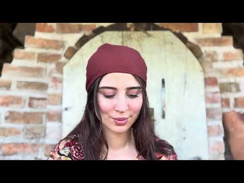 Making butter using a clay churn and preparing traditional