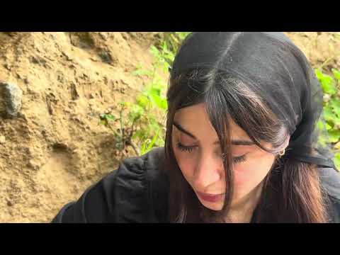 Village Life in Iran Baking Traditional Halva Bread in the
