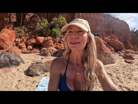 WOULD YOU SWIM HERE Camping in Croc Country North of Broome