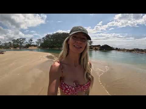 WOULD YOU RISK This Water Crossing for the ULTIMATE Beach