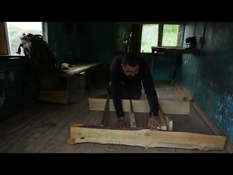 Into the Wild Shelter Build Fixing an Abandoned Trailer for