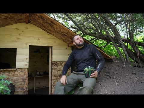 My forest cabin is ready solo bushcraft