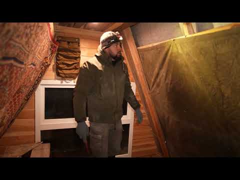 Lost in the Snowy Wilderness Restoring an Old Cabin in the