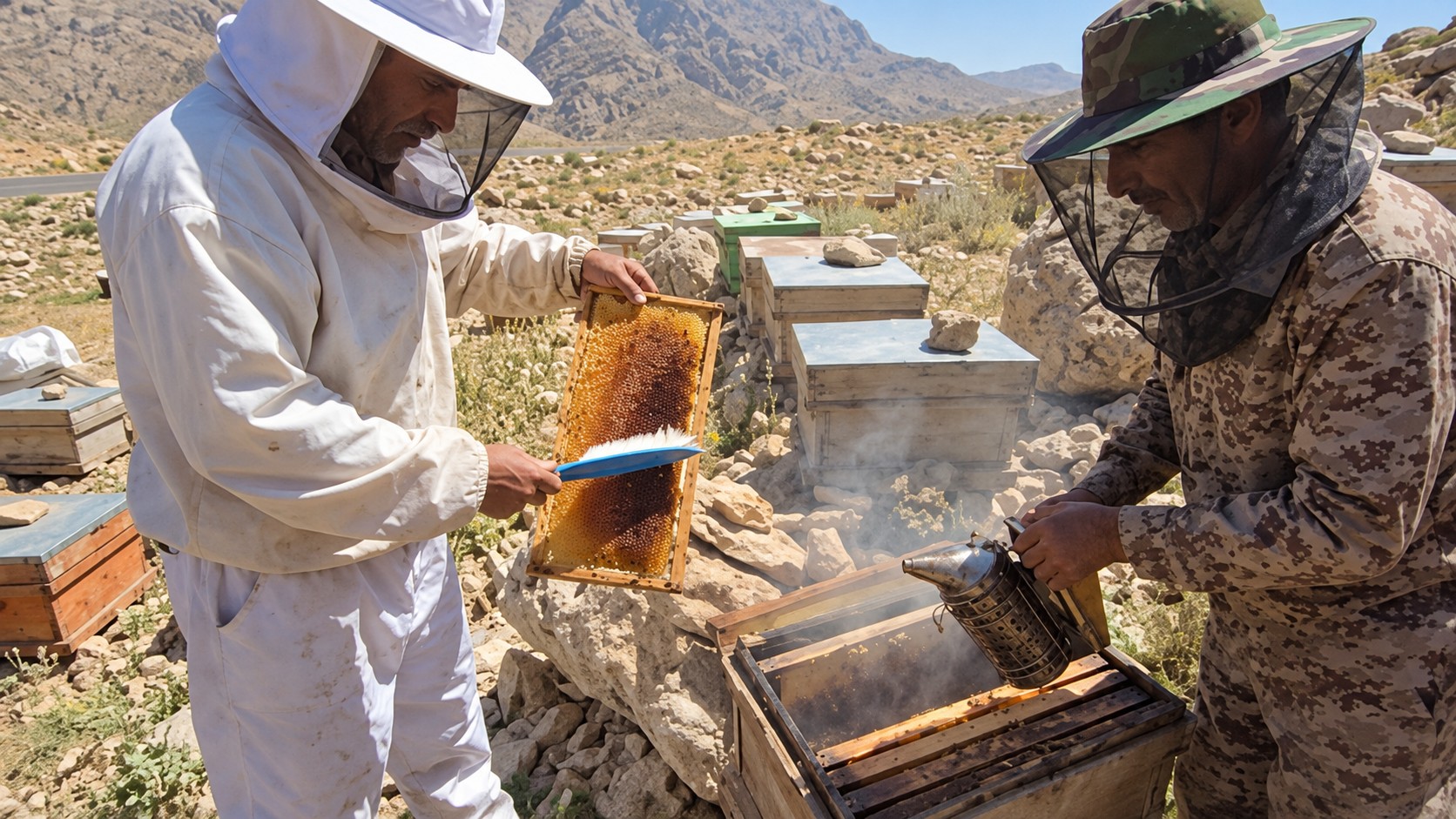 Nomads and Honey Harvesting Jahangir s Secret to Calming