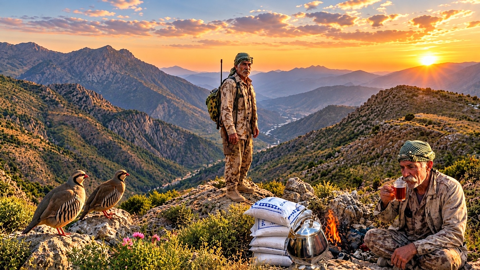 Nomadic nature tourism in the pristine peaks of Zagros