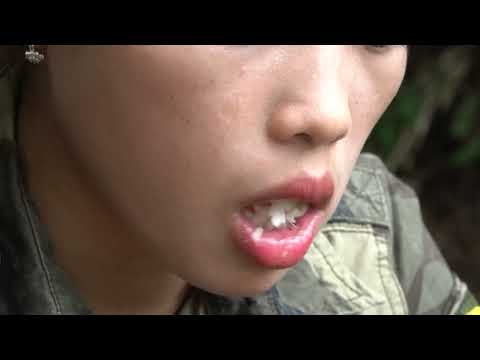 Skills for catching stream fish and finding food for wild