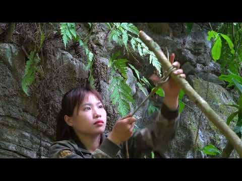 wild goat hunting skills how to set wild goat traps