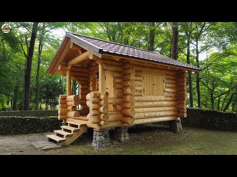 How This Man Built a Wooden House Will Leave You Speechless