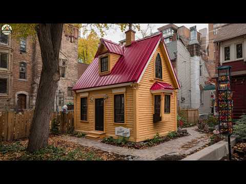 He Built This Dream Wooden Cabin in His Backyard You Won t