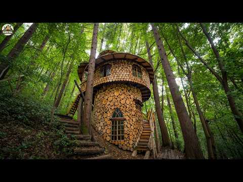 Building a House with Wood Stone and Earth in the Heart of