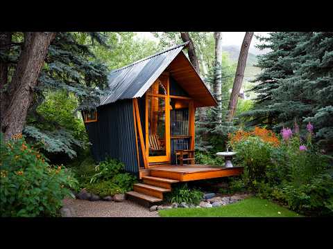 A Modern Modular Home Rises in the Forest