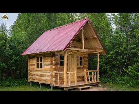 How One Man Crafted the Perfect Cozy Wooden House