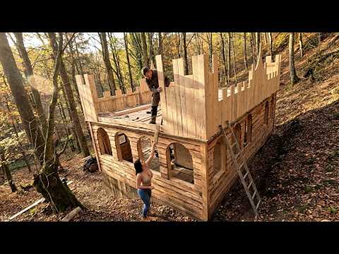 One Woman vs The Wild And She Built a Whole House