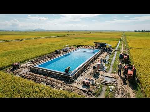From Empty Ground to Amazing Pool One Man s Complete DIY