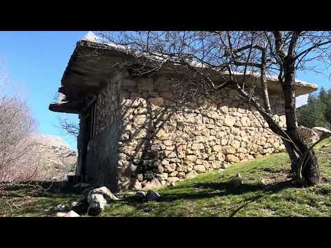 DAĞLARIN ETEĞİNDE TERK EDİLMİŞ HUZUR VEREN DAĞ EVİ