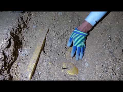 Mysterious cave treasure hunt accidentally dug up old