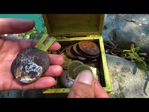 The challenge of using a metal detector to search for 50