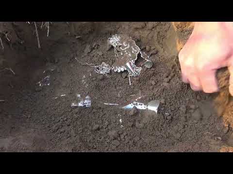 Metal detector explores the wilderness and unexpectedly