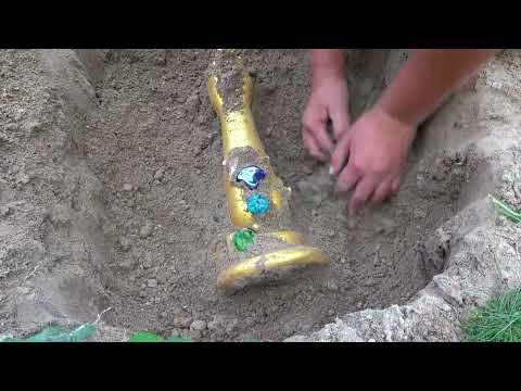 I explored treasures outdoors and found gold products