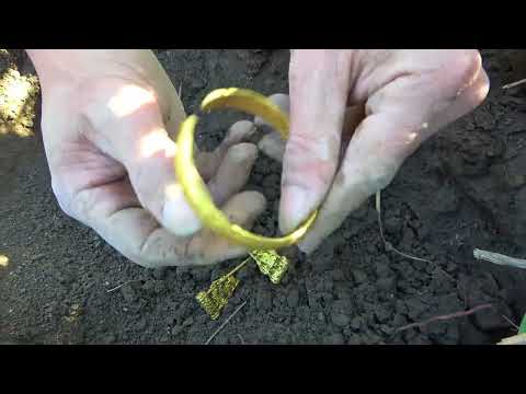 The metal detector allowed me to find money while exploring