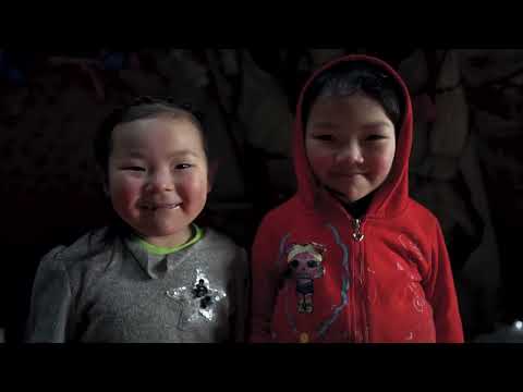 Primitive Life of Nomads of Arctic Survival in Far North