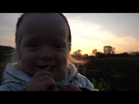 Zabava and Pumpkins Childhood in the village Russia ASMR