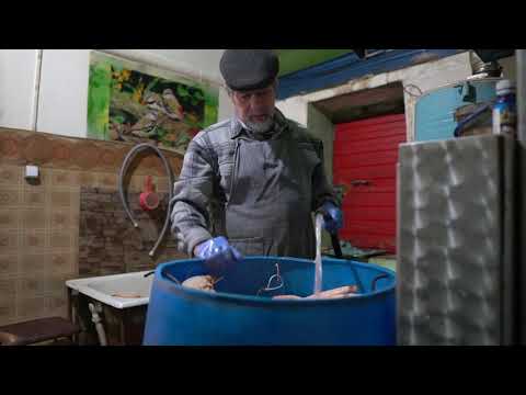 TATAR GEESE IN SMOKING STOVE Life in tatar contryside ASMR