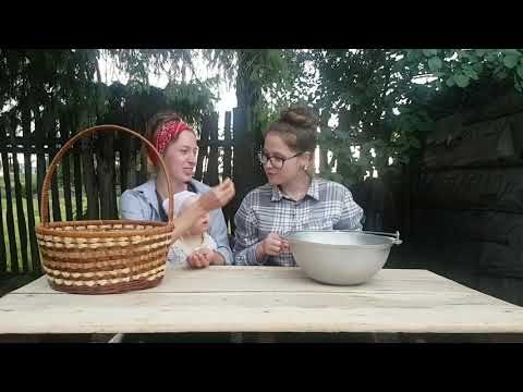 Сбор Земляники в деревне Что готовят из земляники