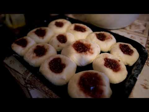 Holiday lunch from a Russian oven in the village Village