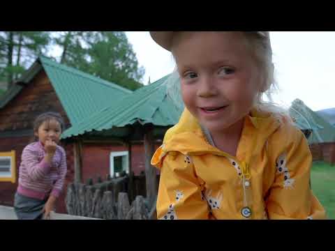 ALTAY Village Life Sheep farm in Altay Mountains Russia