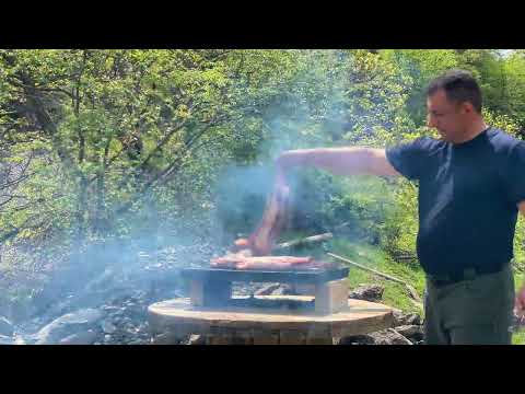 RibEye Steak Cooked in an Improvised Tandoor from an old