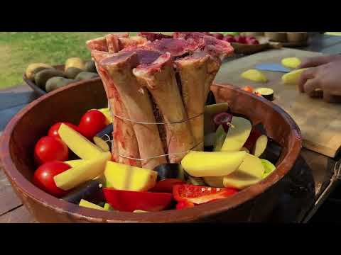 Only For Real Connoisseurs Of Meat Meat In Bones Baked In