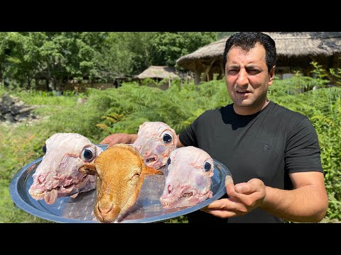 KALLE PACHE KHASH BOILED SHEEP HEAD SOUP LAMB KHASH RECIPE