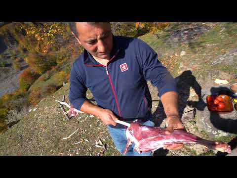 BEST LAMB LEGS COOKED IN THE MOUNTAINS EVER AMAZING RECIPE